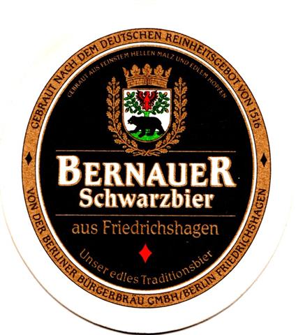 berlin b-be brger bernauer 2a (oval215-schwarzbier) 